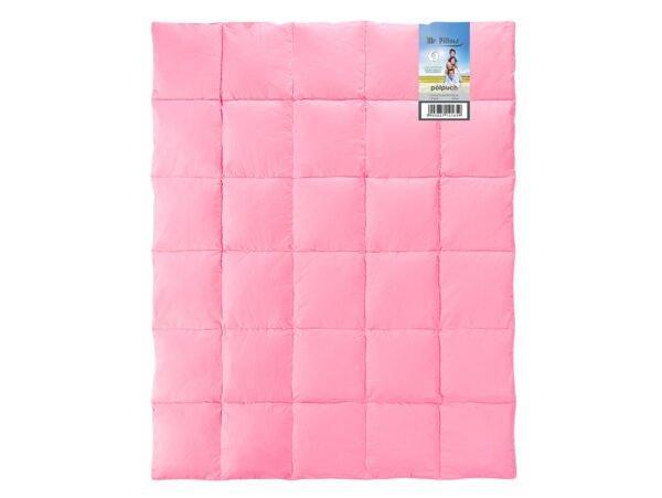 Kołdra półpuch gęsi róż 135x200 całoroczna 1,9kg (Mr. Pillow)