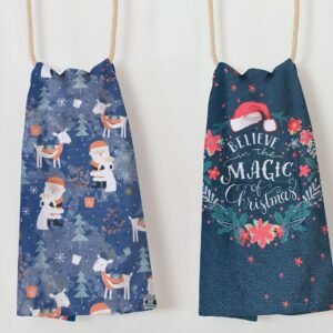 Komplet ścierek kuchennych MS HOME/2x38x60/CHRISTMAS/1 (promocja)