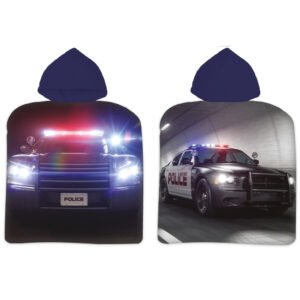 Ręcznik ponczo bawełna 50x100 Policja