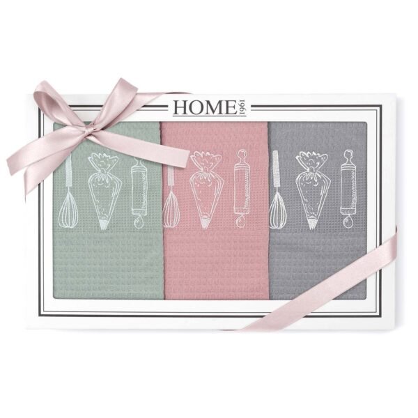 Komplet ręczników kuchennych bawełnianych HOME 1961/3x50x70/SET13