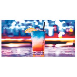 Ręcznik plażowy mikrofibra 100x180 Wakacyjny drink