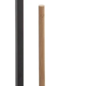 "5five Simple Smart" tualetinio popieriaus stovas su tiekimo sistema NATURELO metalo spalva juoda 160925B