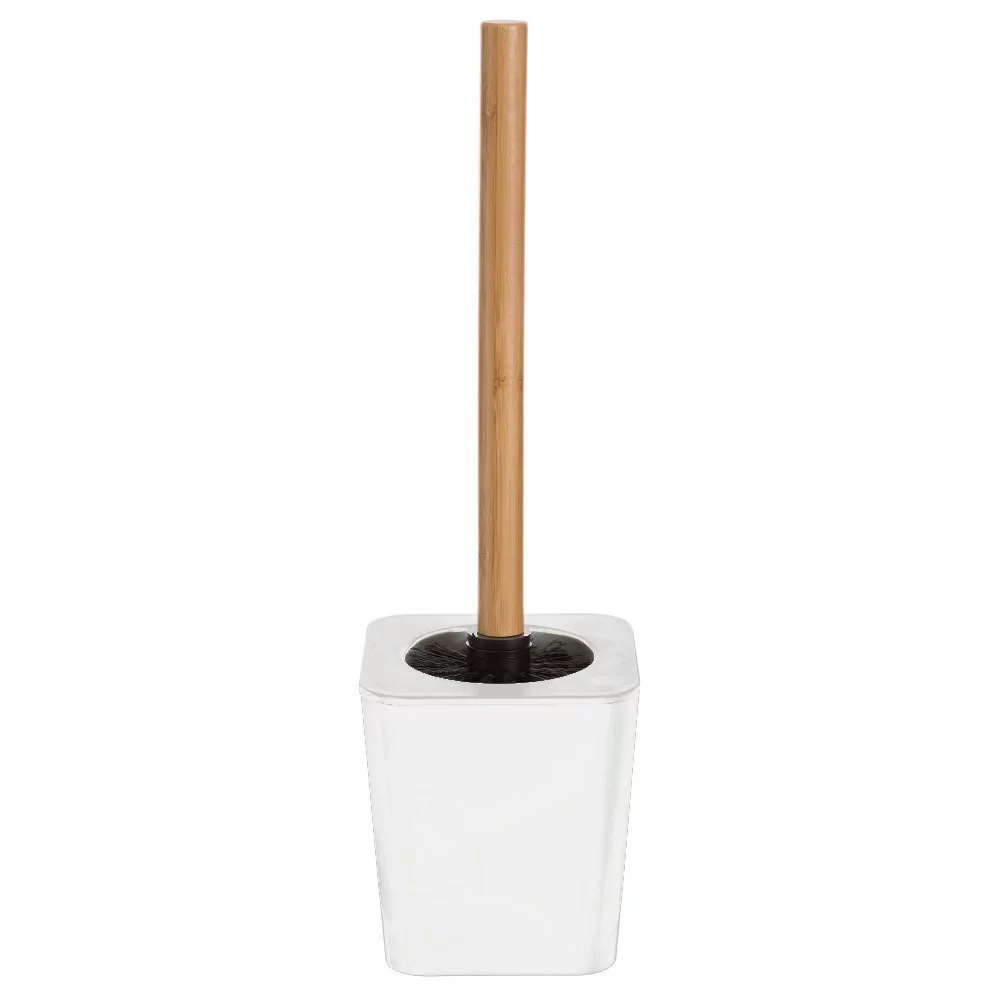 "5five Simple Smart" tualeto šepetys su stovu "Natureo 5five Simple Smart", baltos spalvos 3560238928912