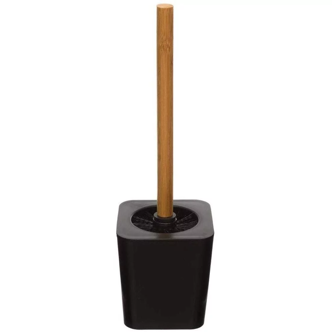 "5five Simple Smart Wc šepetėlis su atviru stovu 38 cm, juoda spalva 140750N