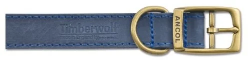 "Ancol TimberWolf" apykaklės odinis užvalkalas, mėlynas 113140