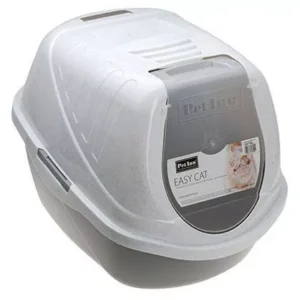"Aquael Comfy Easy Cat" tualetas pilkos spalvos