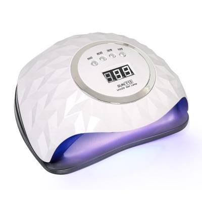 "AlleLux Y13" dviguba UV/LED gelinė nagų lempa 248 W spalvų