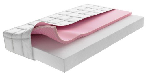 Zoninis lovos čiužinys 160x80x10cm STREF putų