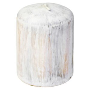 Žvakė „White Wood“ 8 cm