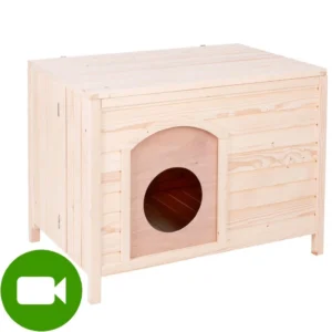 zooplus Exclusive Palazzo kačių namelis - dydis S (plotis x gylis x aukštis): S (75 x 51 x 59 cm)