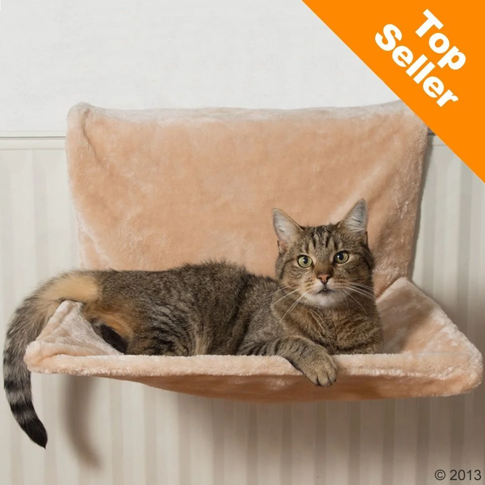 zooplus Exclusive Yumi radiatoriaus lova D x Š x V 49 x 37 x 24 cm smėlio spalvos